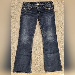 Women's Silver Jeans 34x33 (1g)